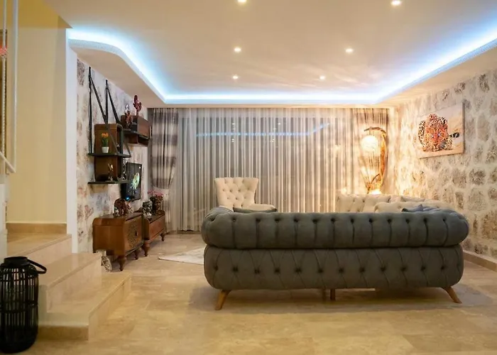 İslamlar 2 Bedroom With Private Pool Villa Kalkan